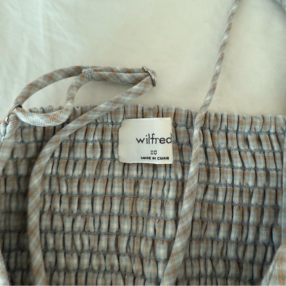 Wilfred Aritzia Checkered Mini Dress - Picture 2 of 3